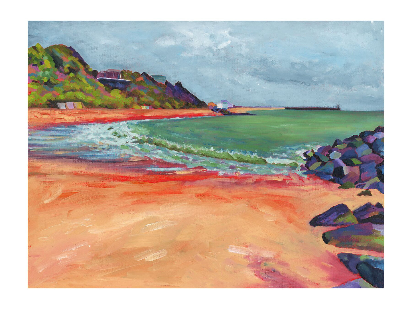 seascape fine art print of Mermaid Beach in Folkestone